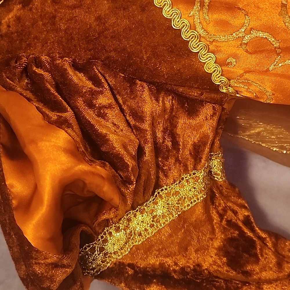 Girls Sz 5-6 , Renaissance Costume, Halloween or Dress Up, Like New! Headpiece - Picture 6 of 9
